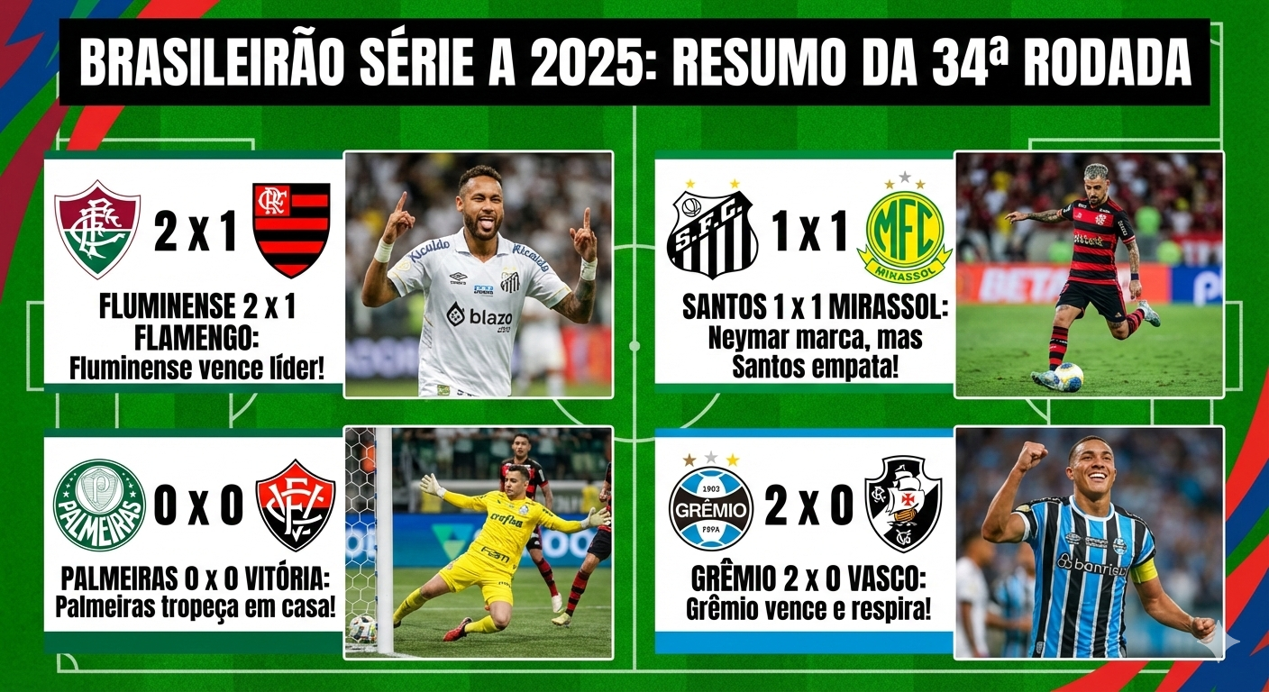 Resumo da Rodada 34